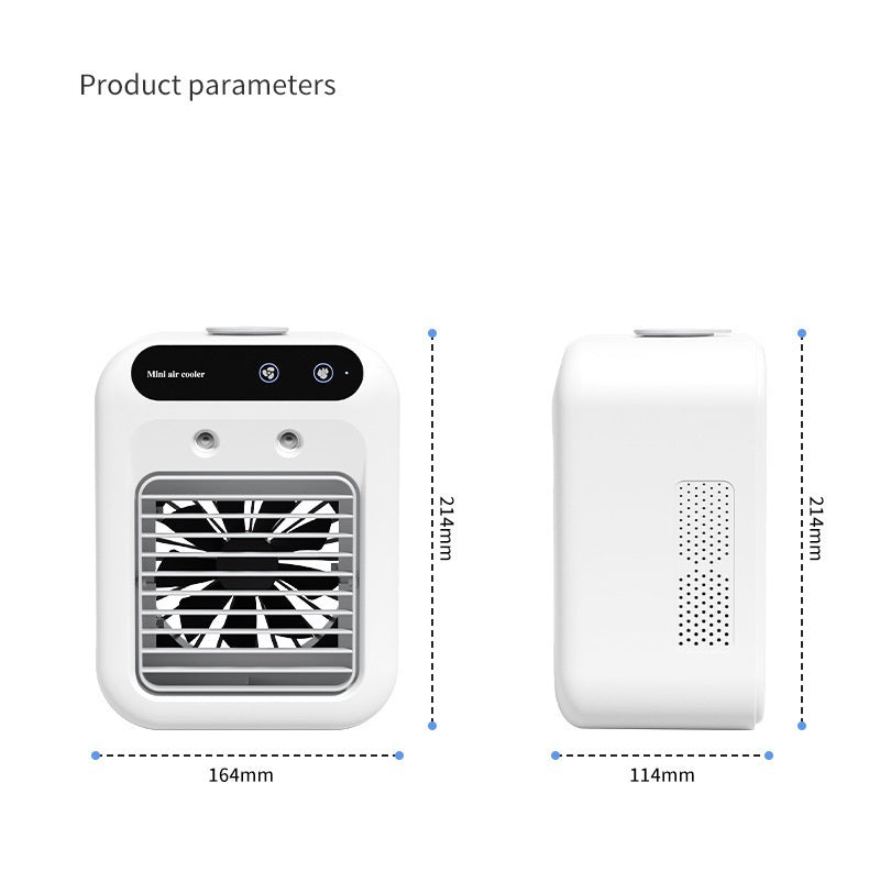 Nordi Portable Air Cooler Fan | Mini USB Air Conditioner for Home, Office & Car